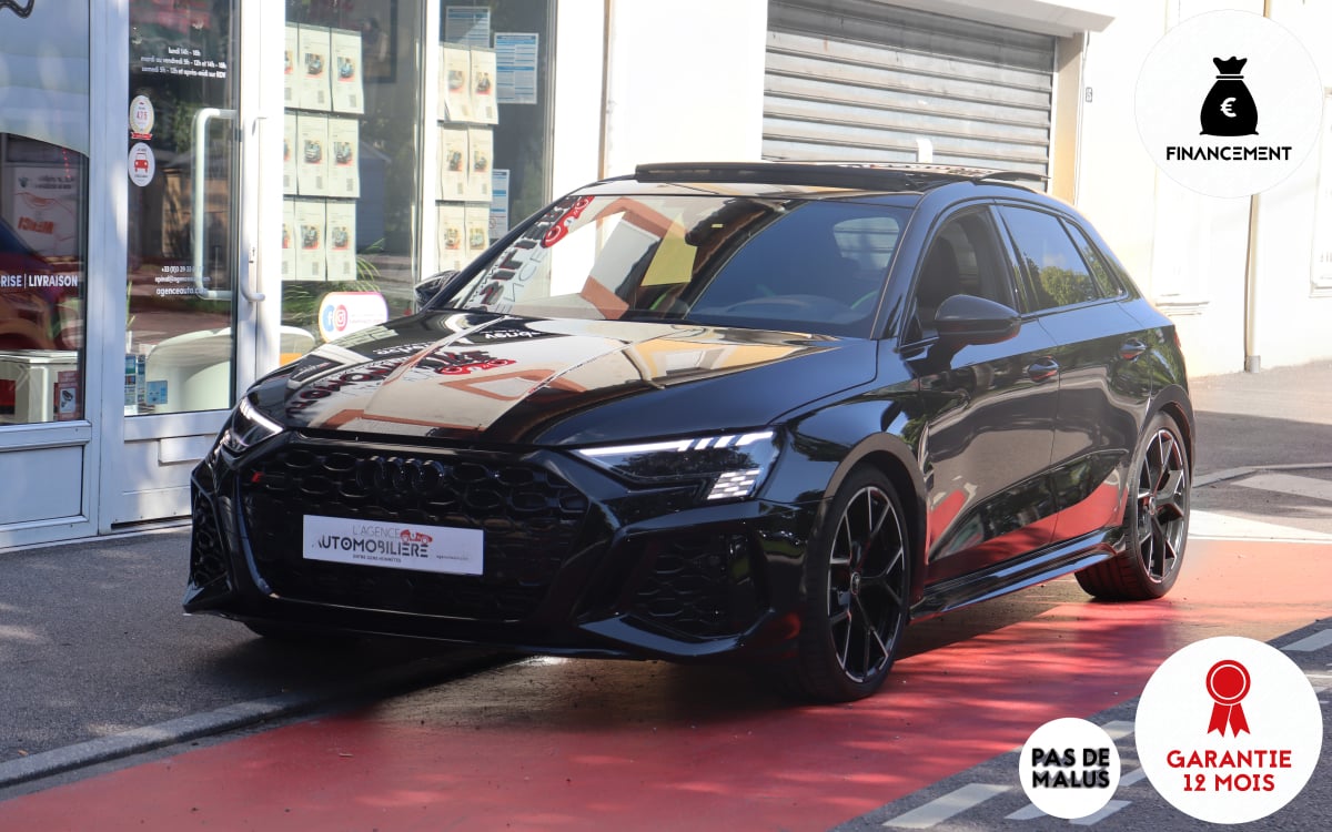 Audi RS3 Sportback 2.5 TFSi 400 Quattro S-Tronic7 (Toit ouvrant, Échappement RS, Bang & Olufsen) — 1