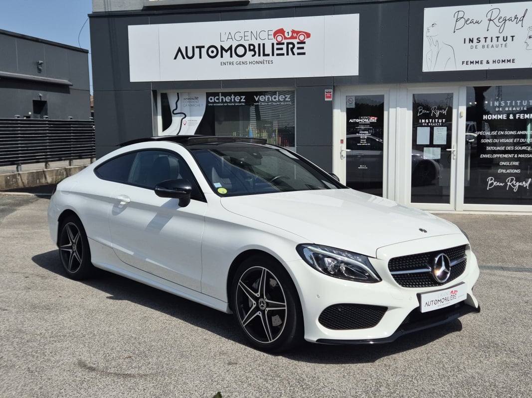 Mercedes-Benz Classe C COUPE 220 D 170 CV SPORTLINE 9G-TRONIC - Toit Ouvrant — 1