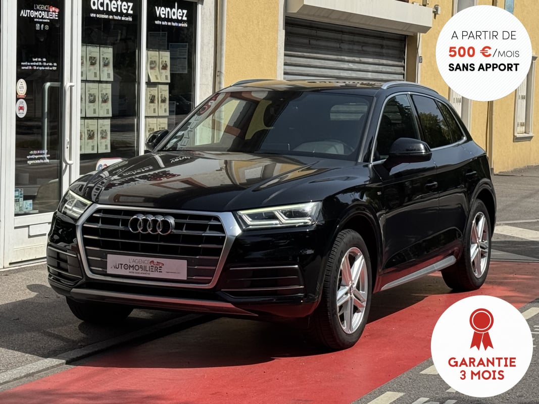 Audi Q5 2.0 TDI 150 S-Line BVM6 (Virtual, méplat, Attelage) — 1