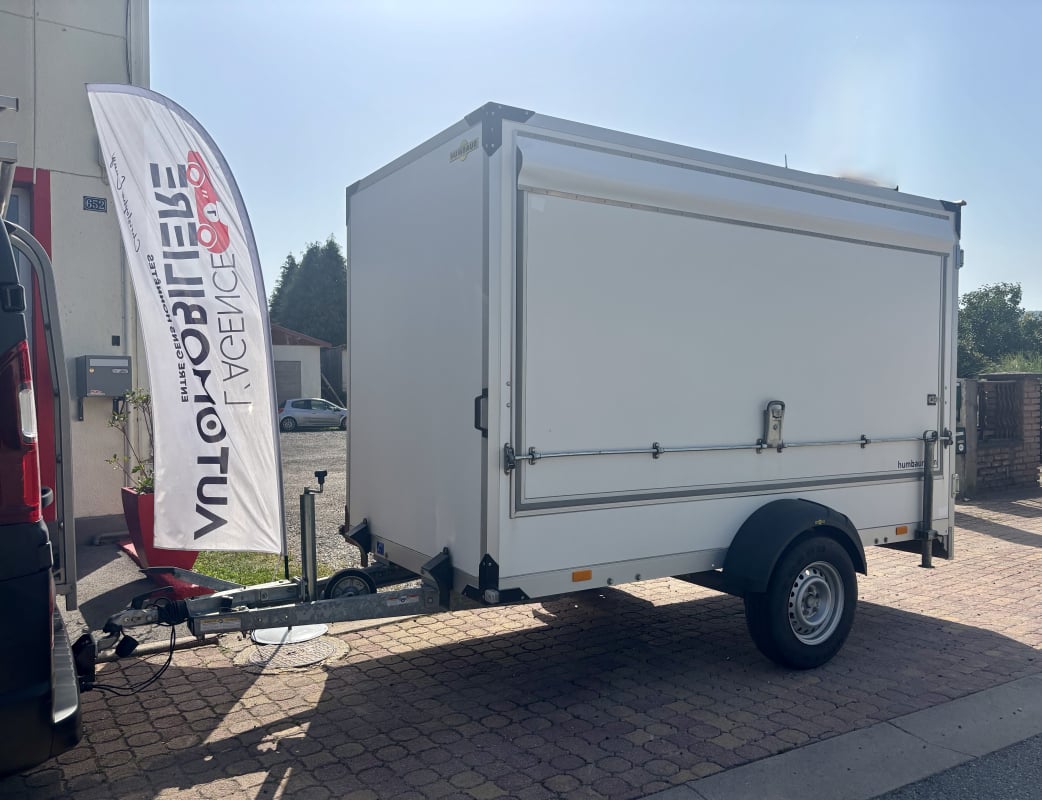 Humbaur HK HUMBAUR HK Remorque Fourgon TVA récupérable 1500 kg — 1