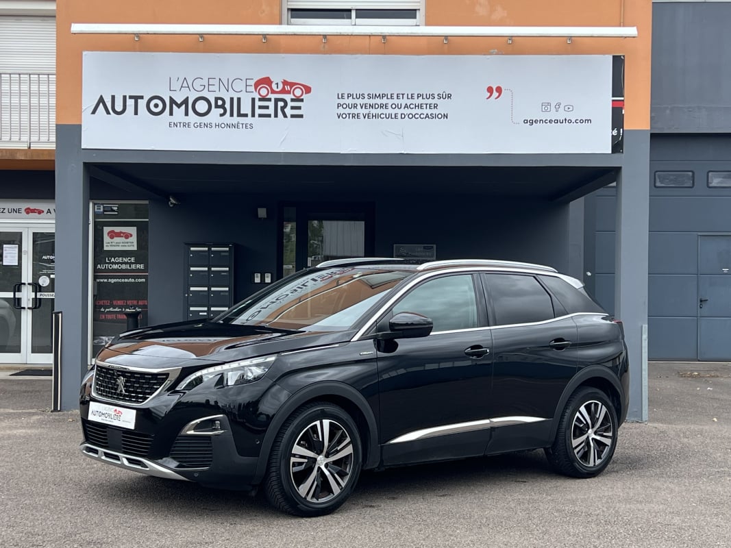 Peugeot 3008 1.5 BlueHDi EAT8 130 CV Gt Line 1ère main Historique complet concession Révisé Caméra 360 Carplay — 1