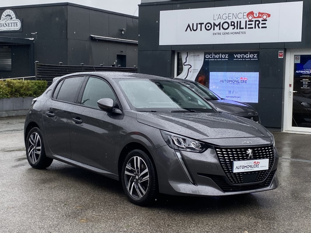 Peugeot 208 1.2 PURETECH 100 ALLURE PACK EAT8 - SIEGES CHAUFFANTS - CAMERA — 1