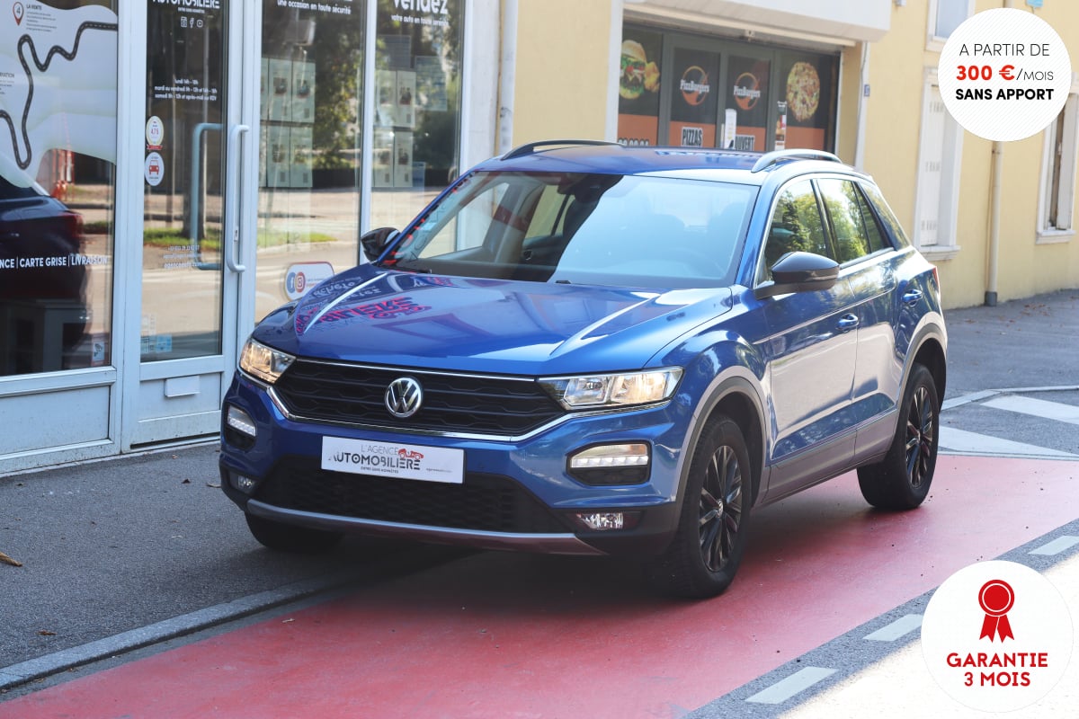 Volkswagen T-roc 1.0 TSI 116 Lounge BVM6 (Sièges chauffants, ACC) — 1