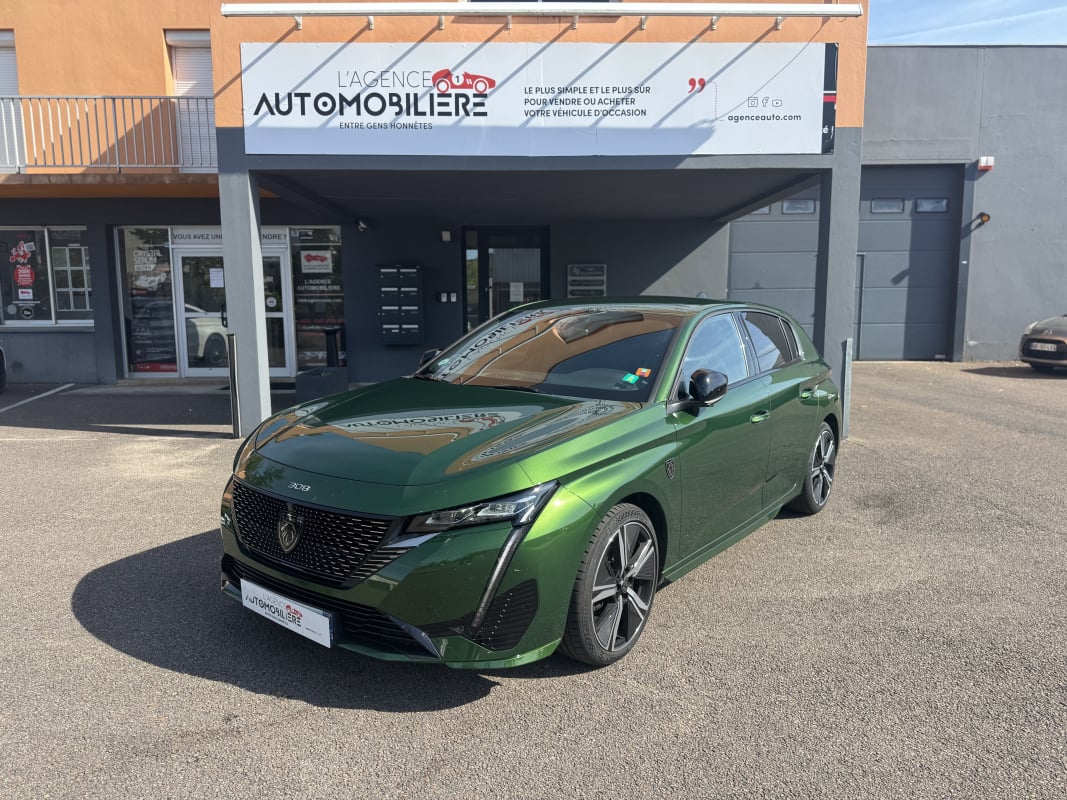 Peugeot 308 GT 1.2 Puretech EAT8 130 cv Caméra 360°/AppleCarPlay — 1