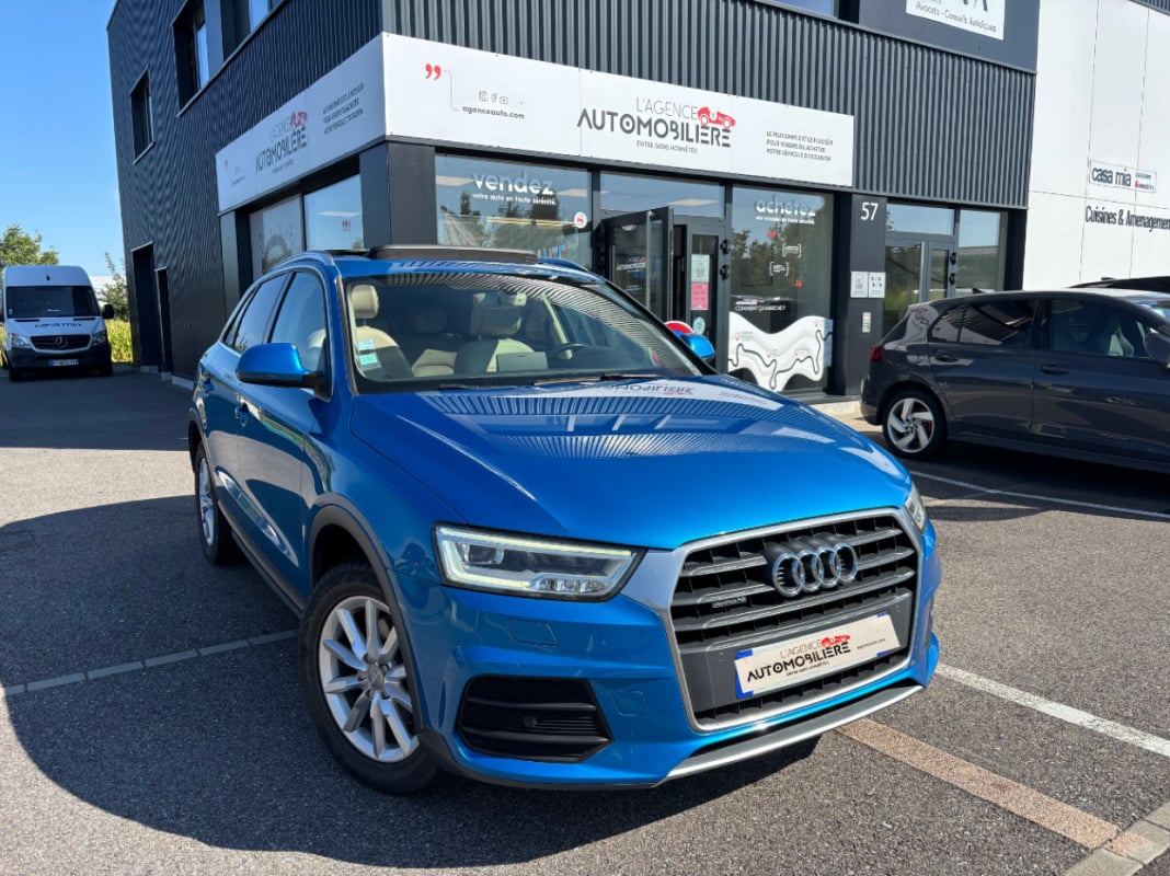 Audi Q3 AMBITION LUXE Quattro Phase 2 2.0 TDI 184CV STronic7 BVA 12 MOIS GARANTIE — 1