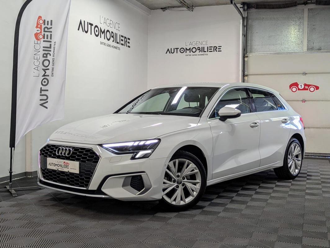 Audi A3 Sportback IV SPORTBACK 35 TFSI 150 MHEV DESIGN LUXE S TRONIC 7 + HISTORIQUE FRANCAIS — 1
