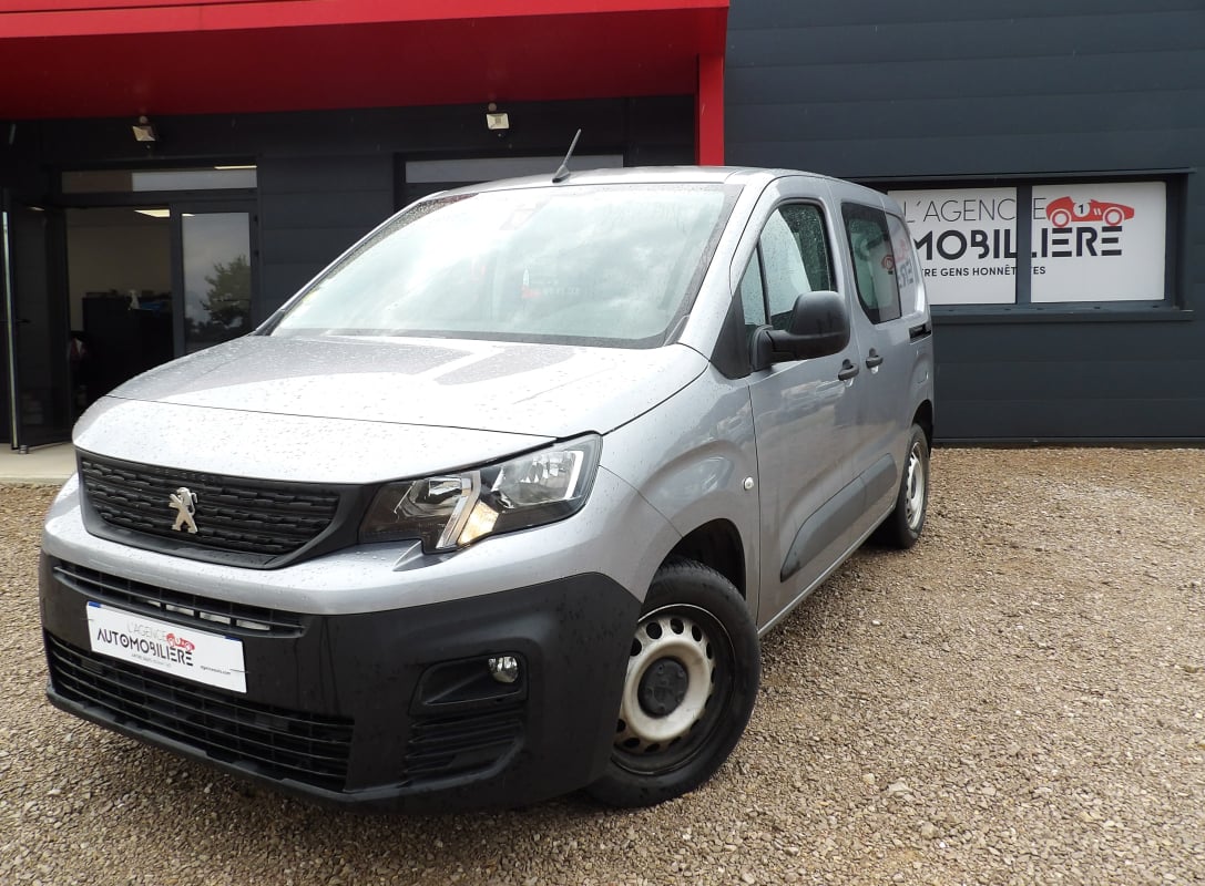 Peugeot Partner 1.5 BlueHDi EAT8 130 cv Boîte auto premium double porte latéral TVA RECUPERABLE — 1
