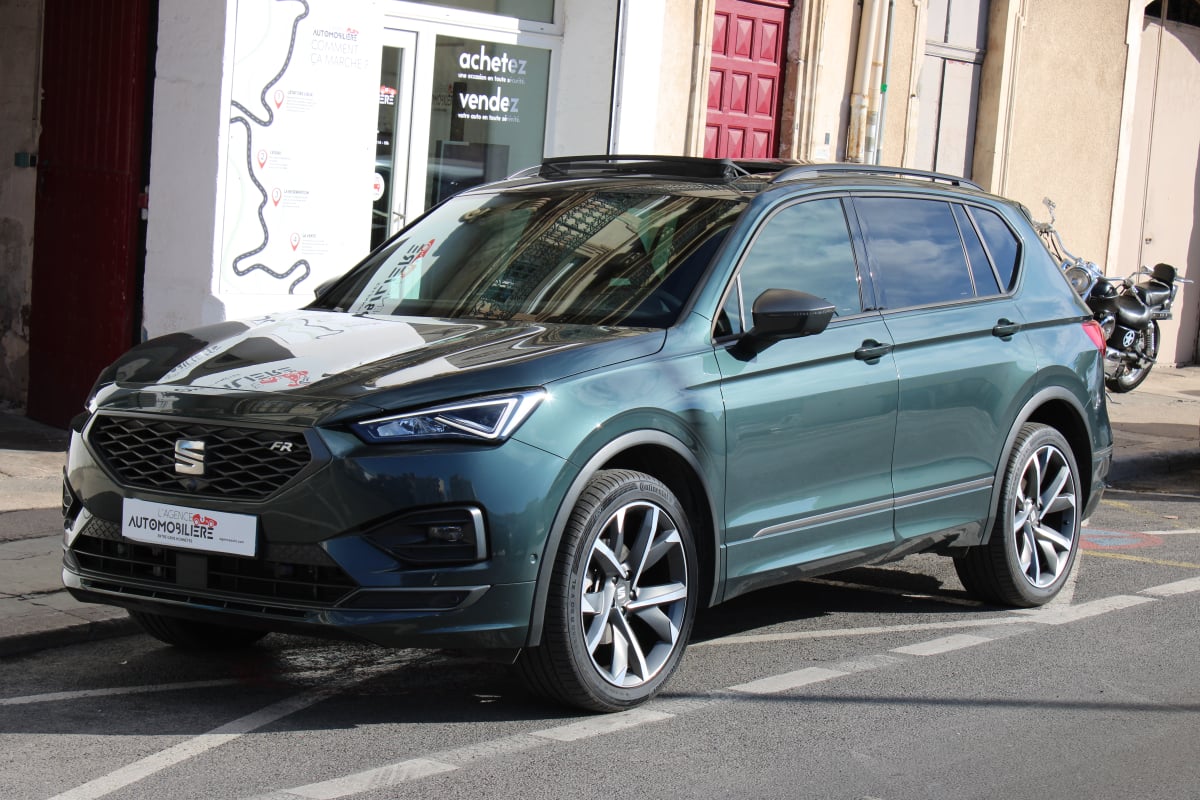 Seat Tarraco 2.0 TDI 150CH FR DSG7 7 PLACES (Garantie constructeur, Caméra 360°, Carplay, Toit ouvrant.. ) — 1