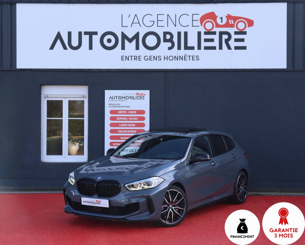 BMW Série 1 (F40) M135i xDrive 2.0 i 306 BVA (Full Option, Black Pack, Suivi BMW...) — 1
