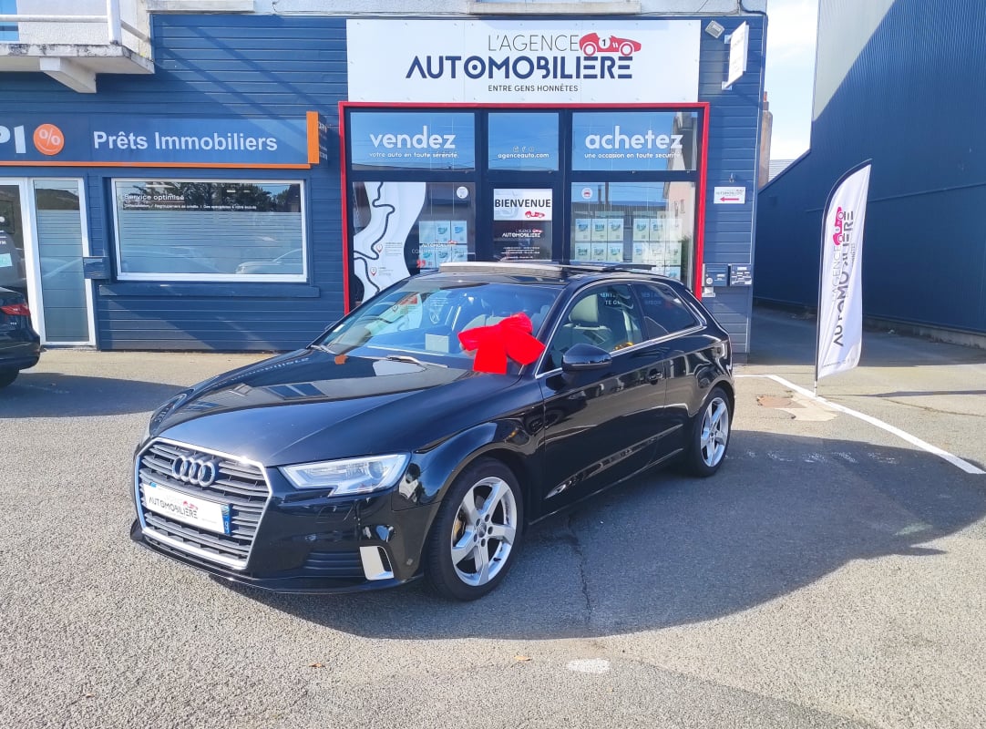 Audi A3 Sportback 1.6 TDi 110 ch S Tronic 7 DESIGN 3P (CT Vierge) — 1