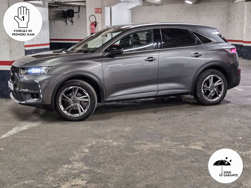 DS DS7 CROSSBACK BlueHDi 180 EAT8 Grand Chic Rivoli 1ère Main — 1