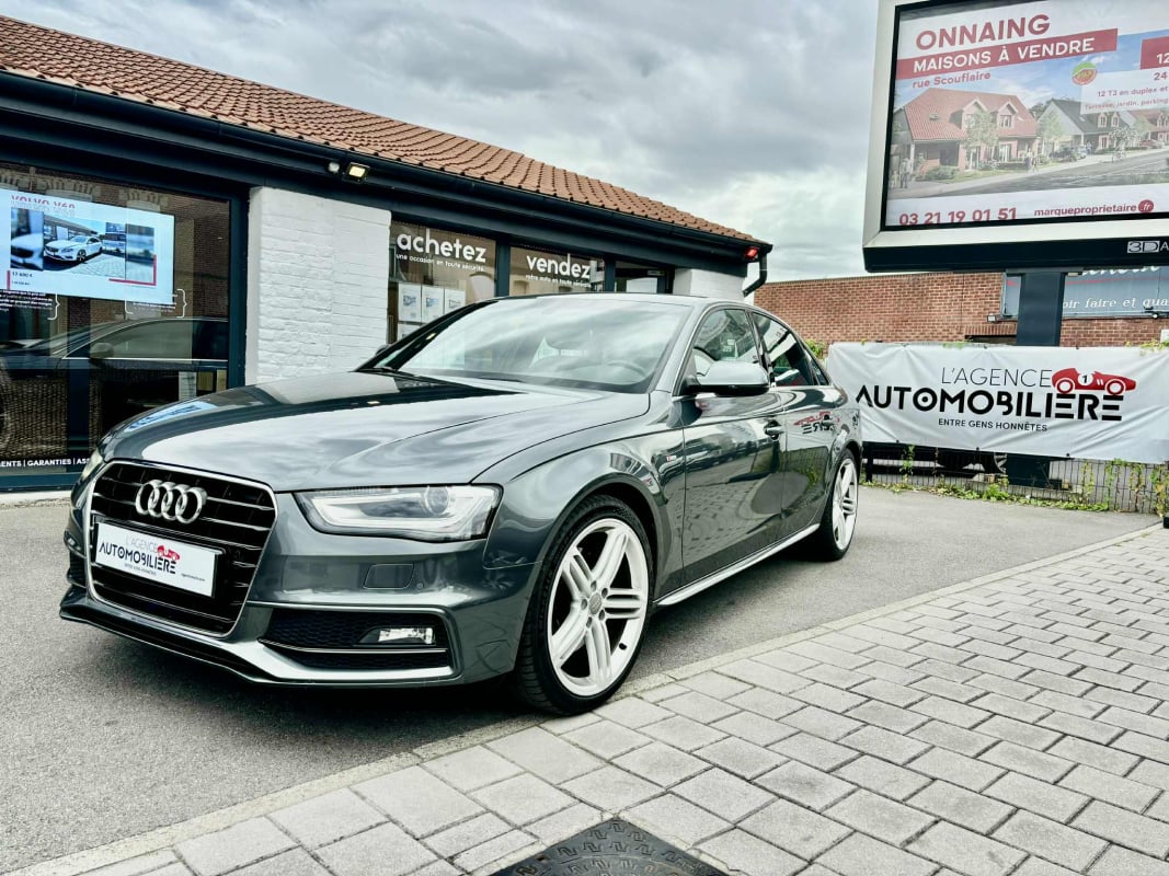 Audi A4 IV (2) V6 3.0 TDI 204 CV SLINE MULTITRONIC ( 1ERE MAIN ) — 1