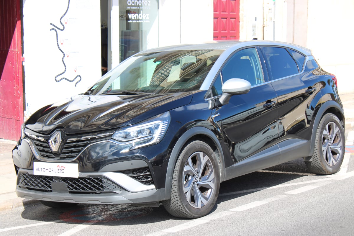 Renault Captur 1.6 E-TECH 145H 90 HYBRID FULL-HYBRID 1.2KWH RS LINE BVA ( Caméra de recul, Carplay ... ) — 1