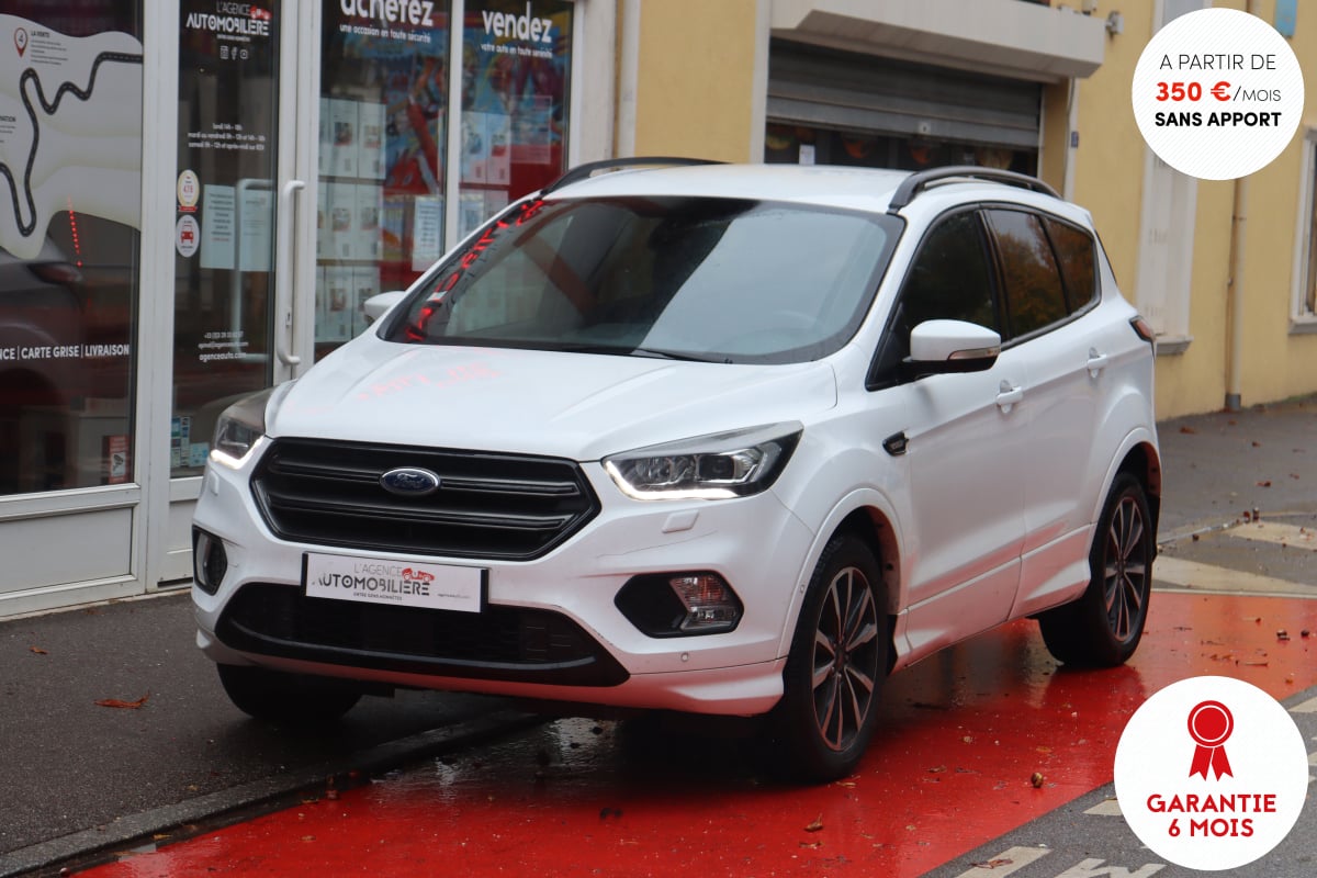 Ford Kuga 2.0 150 ST-LINE 2WD (Distri à jour, CarPlay, Caméra, Sièges & volant chauff) — 1