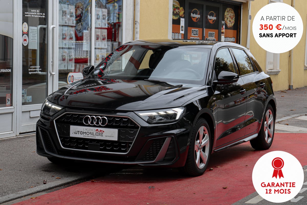 Audi A1 Sportback 1.0 TFSI 116 S Line BVM6 (Méplat, CarPlay, Origine FR...) — 1