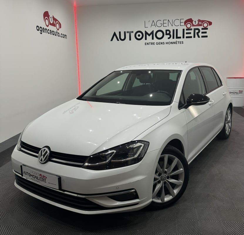 Volkswagen Golf GOLF VII PH2 CARAT 2.0 TDI 150CV DSG7 5 PORTES CARPLAY/CAMERA/KEYLESS/REGUL ADAPT/LEDS/GPS/BLUETOOTH — 1