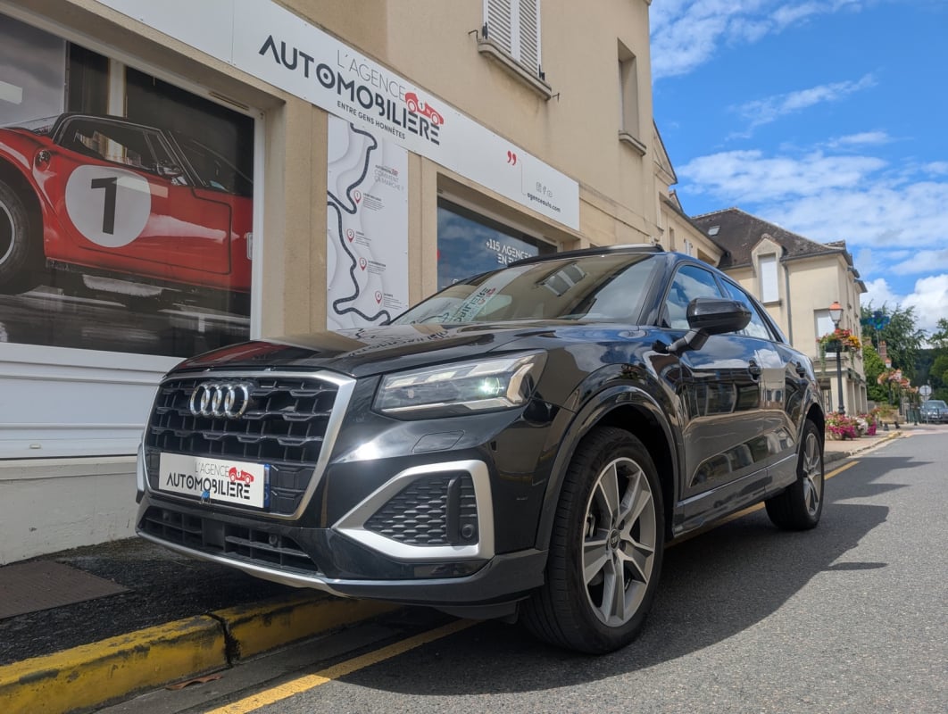 Audi Q2 35 TFSI 150 S TRONIC DESIGN LUXE+TOIT OUVRANT+VIRTUAL+HISTORIQUE AUDI — 1