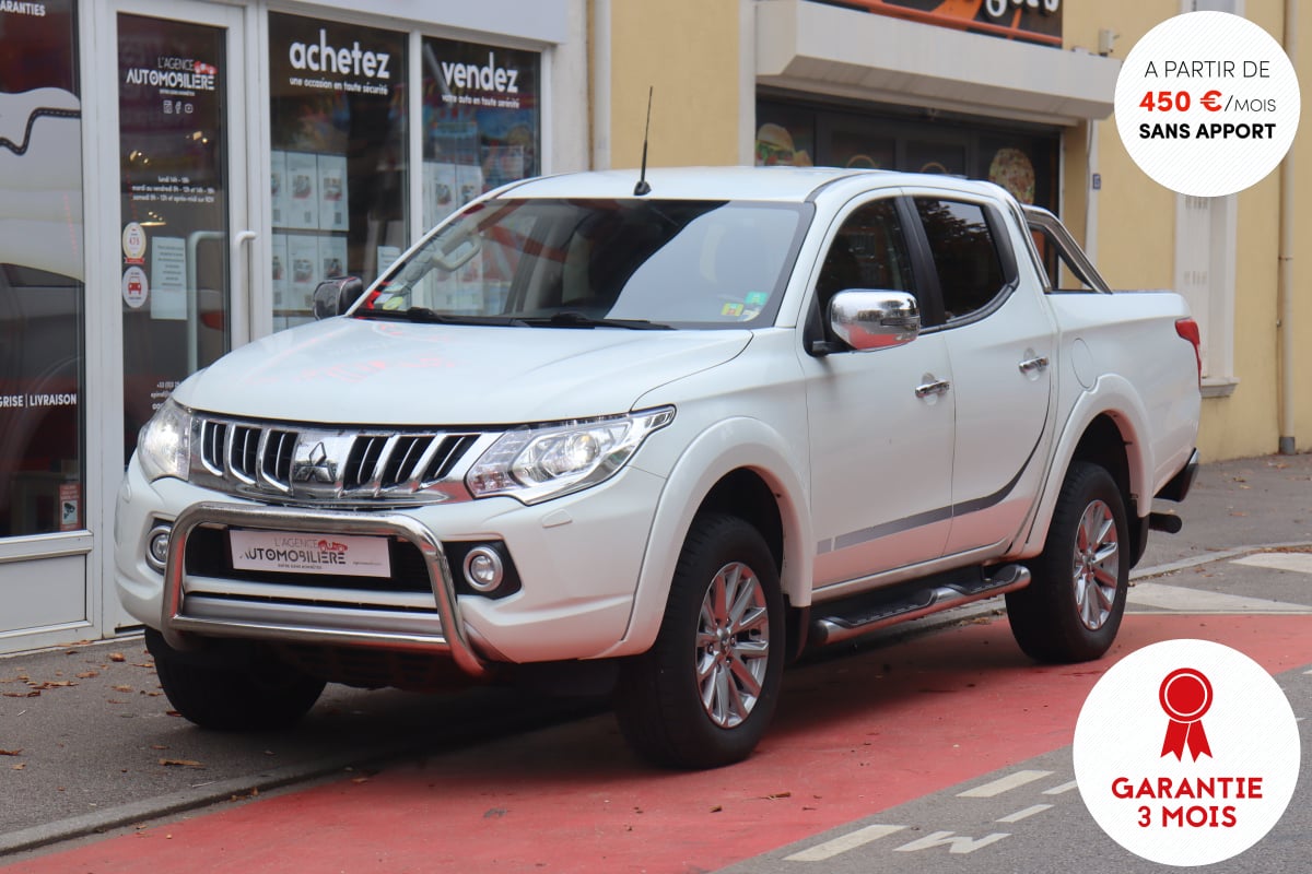 Mitsubishi L200 2.4 DI-D 181 Pickup double cabine 4WD (Pare-Buffle, Attelage, Couvre-benne) — 1