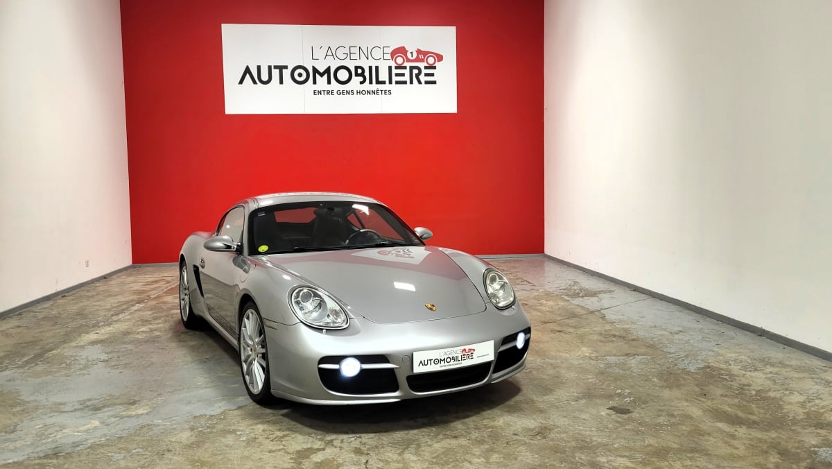 Porsche Cayman CAYMAN S 3.4 295CV BV6 PACK CHRONO CUIR COMPLET VOLANT MULTIFONCTION