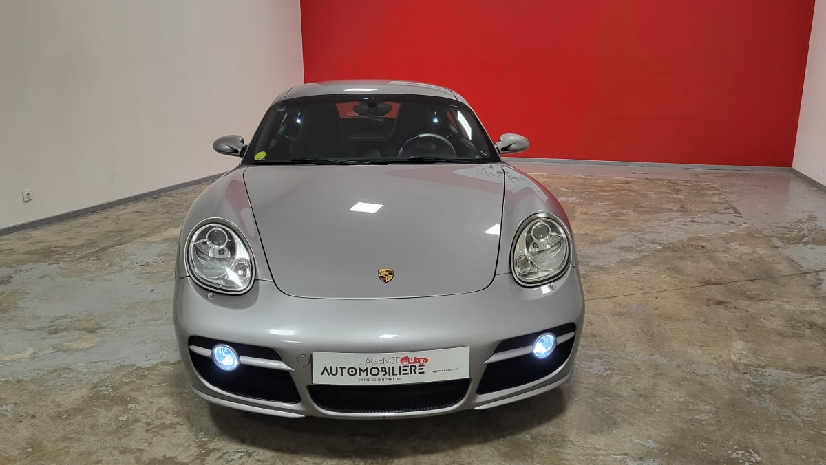 Porsche Cayman CAYMAN S 3.4 295CV BV6 PACK CHRONO CUIR COMPLET VOLANT MULTIFONCTION — 2