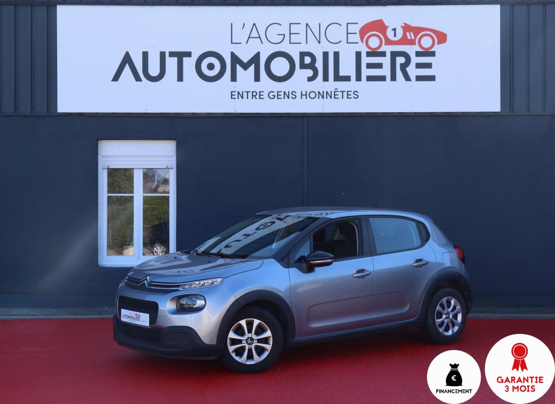 Citroen C3 1.5 BlueHDi 100 Feel Business BVM5 (Carplay, Lane Assist...) — 1
