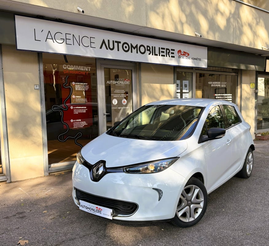 Renault Zoe R90 BUSINESS 40KW SOCIETE 2 PLACES SOH 91%, BATTERIE EN LOCATION — 1