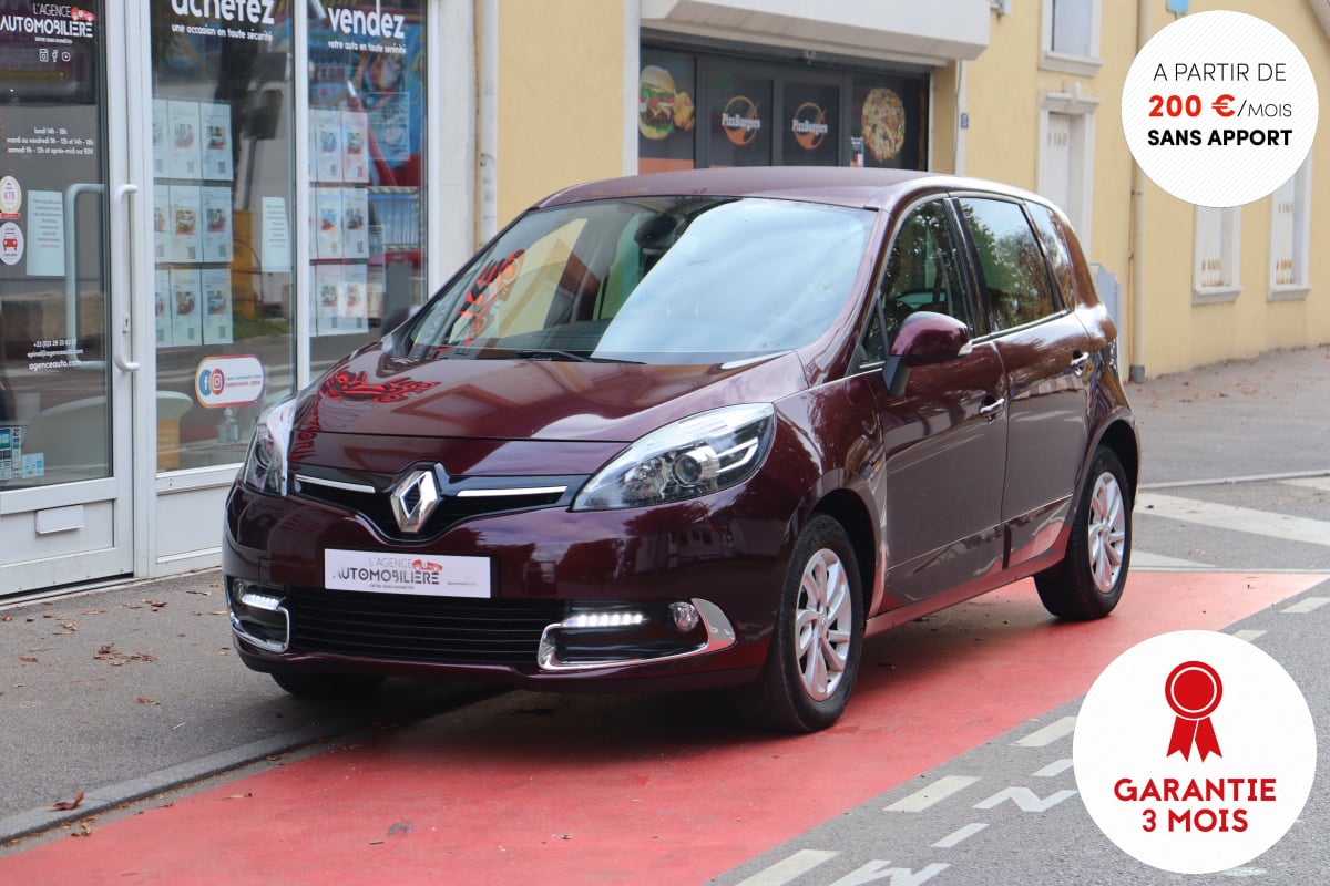 Renault Scenic Ph.II 1.5 DCi 110 Dynamique BVM (Distri à jour, Radar de stationnement, Accès confort) — 1