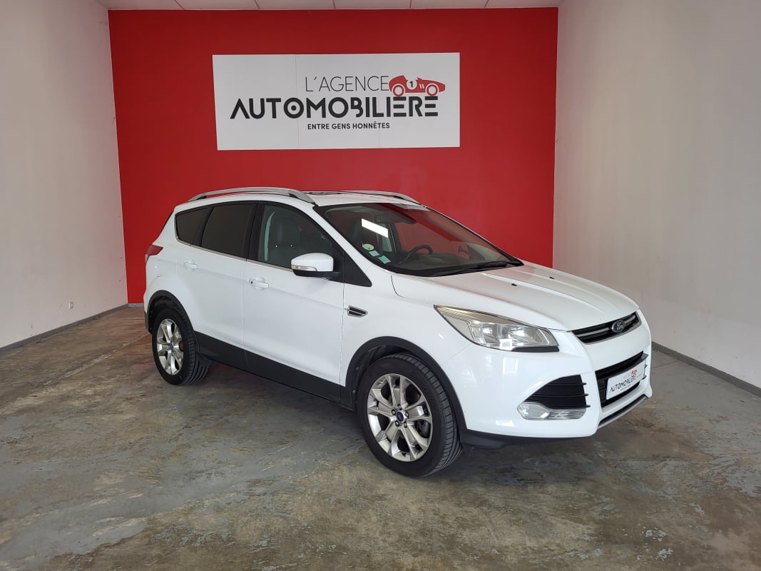 Ford Kuga FORD KUGA II 2.0 TDCI 163 4X4 TITANIUM POWERSHIFT + ATTELAGE — 1