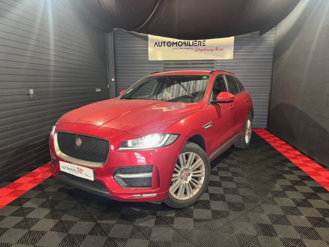 Jaguar F-Pace 30d 3.0 D V6 300 BVA8 R-Sport 4 Roue Motrices - Caméra - Hayon Électrique