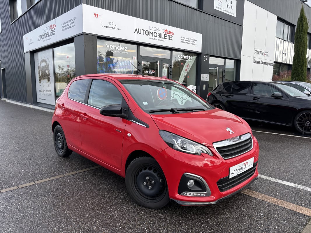 Peugeot 108 GT'LINE 1.2 VTi 12V 82 CV- GARANTIE 12 MOIS — 1