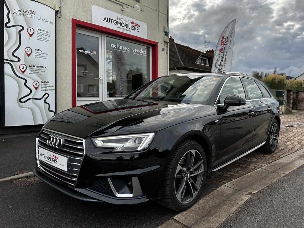 Audi A4 Avant Break 2.0 TDi S-Tronic7 150 ch S-Line / Virtual Cockpit / Origine France — 1