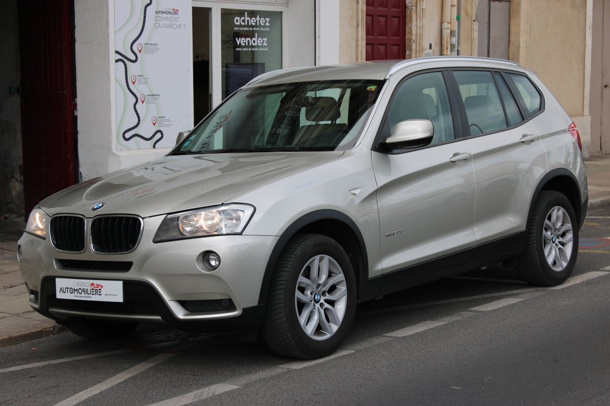 BMW X3 2.0 D 185 EXCELLIS XDRIVE BVA ( Radar de stationnement Av-Arr, Régulateur, Clim... ) — 1