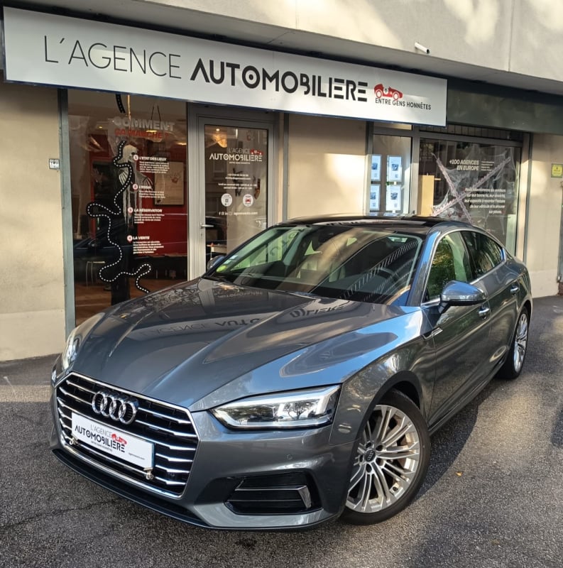 Audi A5 Sportback II SPORTBACK 2.0 TDI 190 DESIGN LUXE S TRONIC 7 TOIT OUVRANT — 1