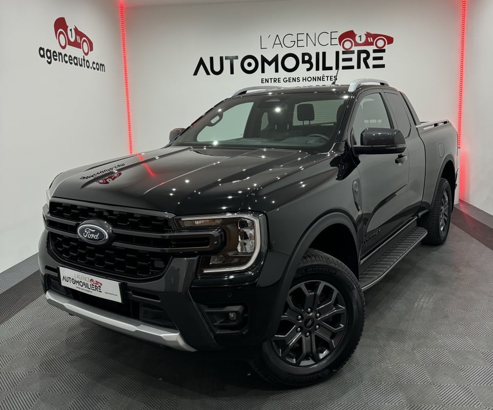 Ford Ranger RANGER IV WILDTRAK 4X4 2.0D ECOBLUE 205CV BVA10 SUPER CAB ATTELAGE/CAMERA/TVA RECUP/34 992 € HT — 1