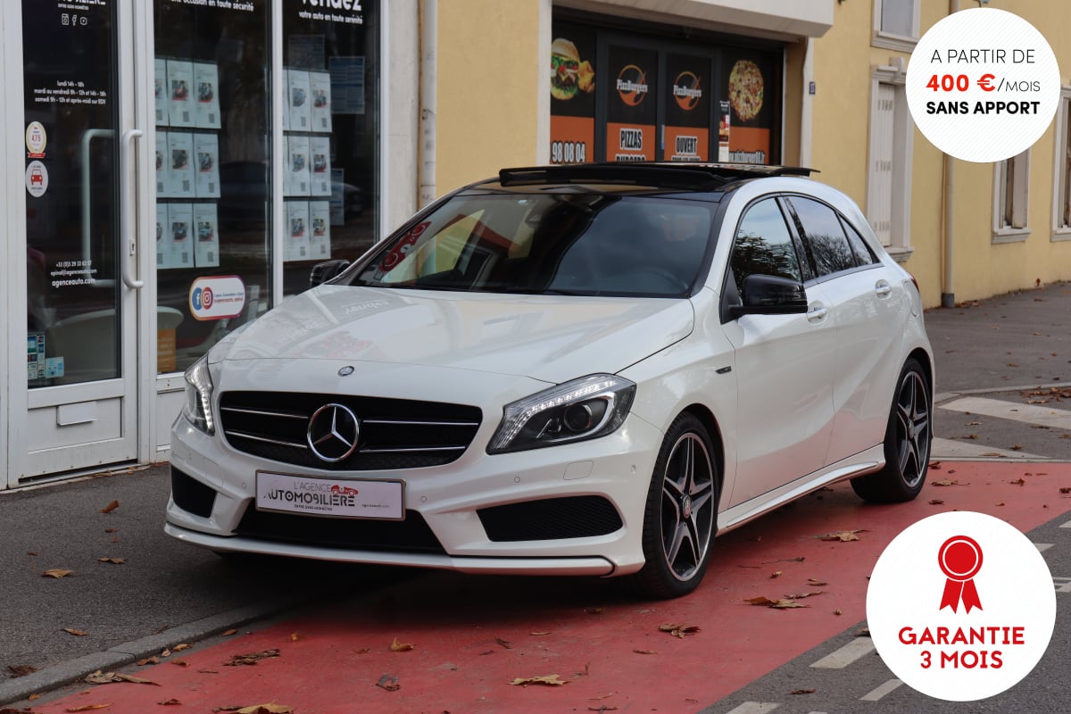 Mercedes-Benz Classe A 220d Fascination Pack AMG 4MATIC 7G-DCT (H&K, TO, Sièges Élec,...) — 1