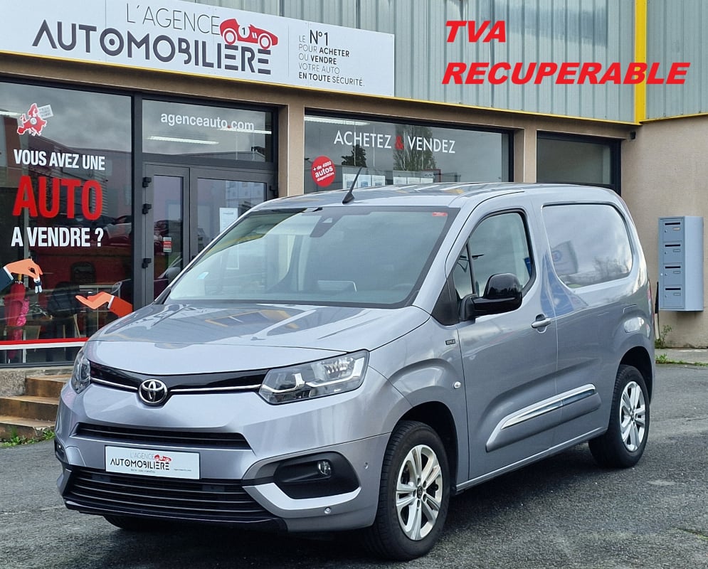 Toyota PROACE CITY 1.5 D-4D 102 CH STYLE TVA récupérable, 1ère main — 1