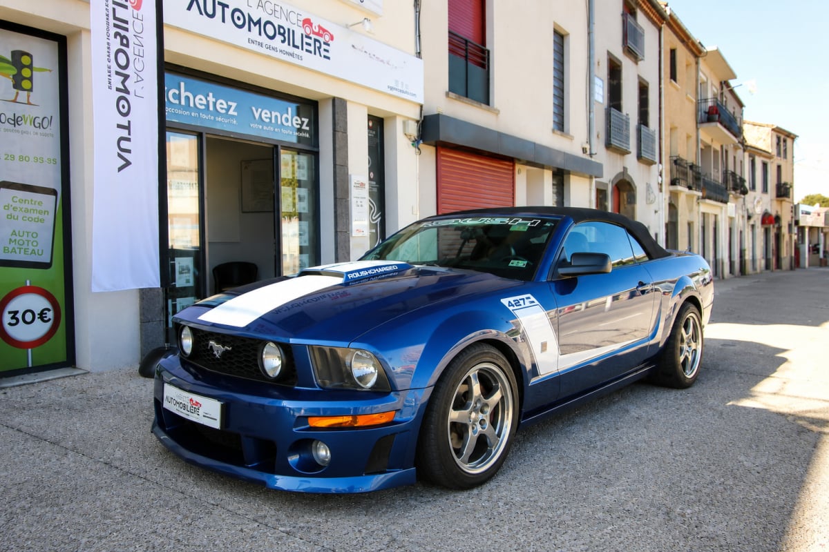 Ford Mustang 427R V8 4.6L préparé d’origine par ROUSH. — 2