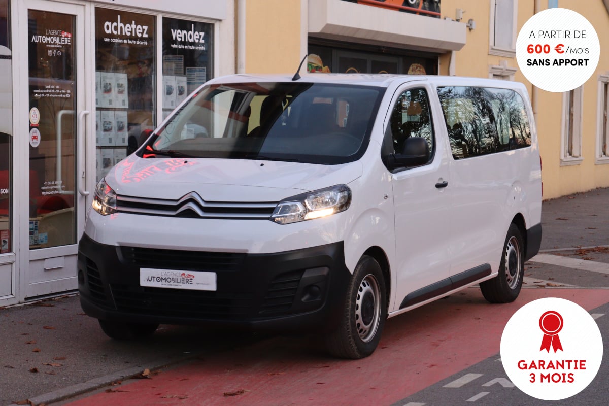 Citroen Jumpy XL 1.5 BlueHDI 120 Combi Long 9 Places (Entretien à jour, CarPlay) — 1