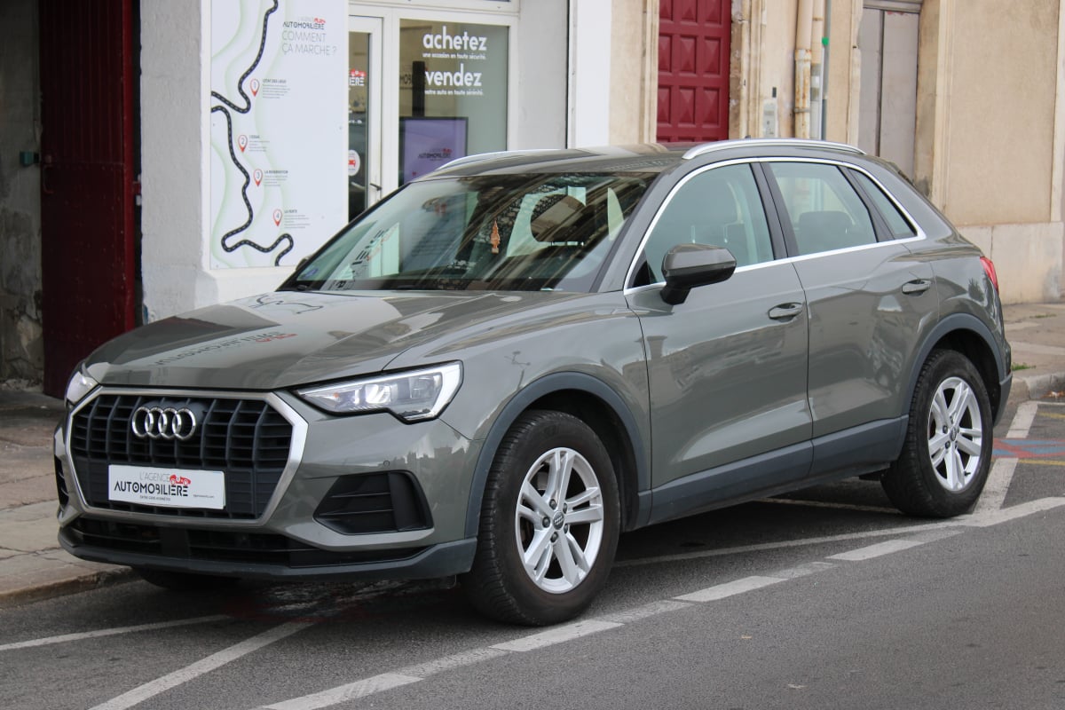 Audi Q3 1.5 35 TFSI 150 DESIGN S-TRONIC BVA ( Virtual cockpit, CarPlay, Coffre électrique ... ) — 1