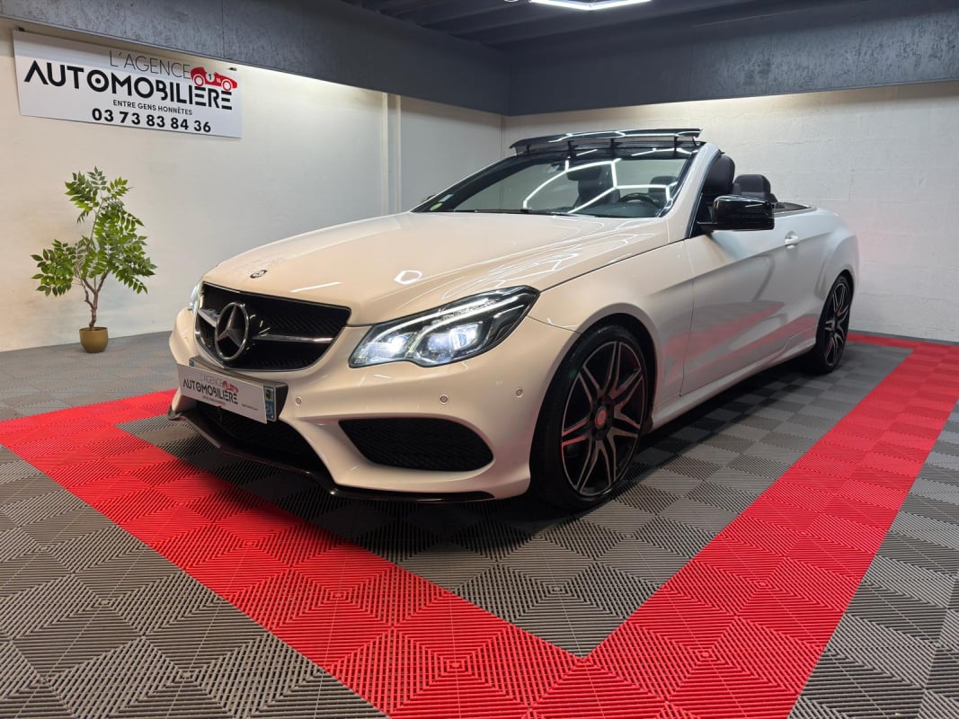 Mercedes-Benz Classe E Coupe Mercedes Classe E Cabriolet 220 CDI 9G-TRONIC Pack AMG – Garantie 12 mois — 1