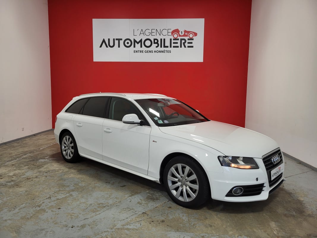 Audi A4 Avant 2.0 TFSI 211 S LINE MULTITRONIC + CAMERA DE RECUL / CUIR MARRON — 1