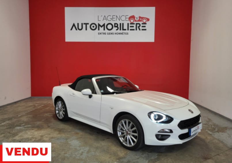 Fiat 124 Spider 1.4 MULTIAIR 140 LUSSO PLUS + CAMERA + PEINTURE NACRÉE — 1