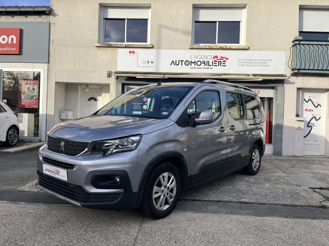 Peugeot RIFTER L2 1.5 BlueHDi EAT8 130cv Boîte auto TPMR 1ère main 6 places — 1