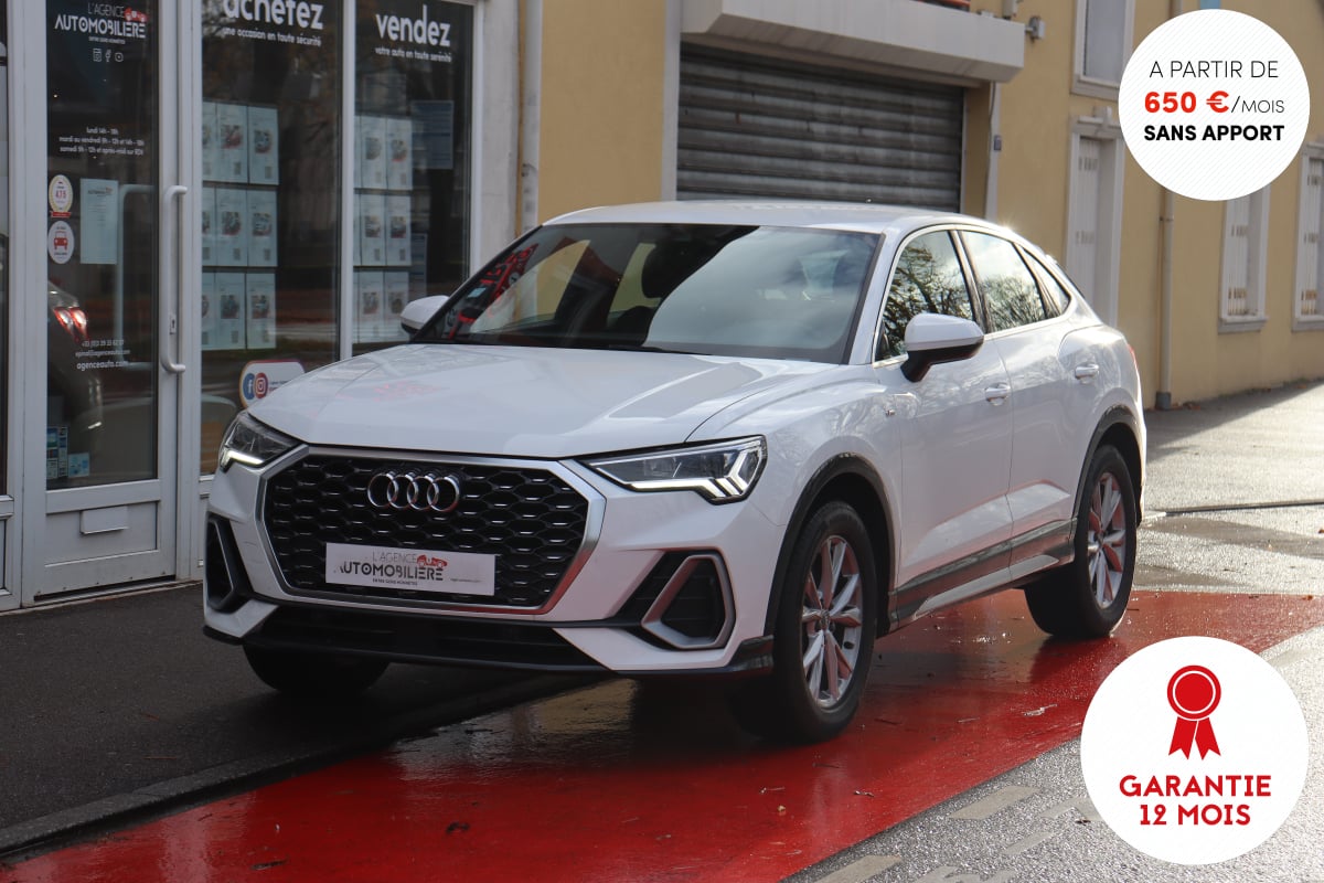 Audi Q3 Sportback 35 TFSi 150 S-Line S-Tronic7 (Attelage électrique, Caméra) — 1