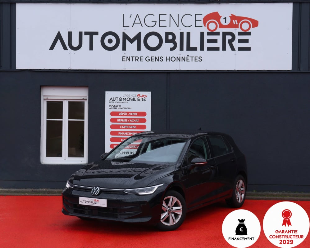 Volkswagen Golf VIII Ph.2 2.0 TDi 116 Life Plus BVM6 (Garantie constructeur, Sièges chauffants, Carplay...) — 1