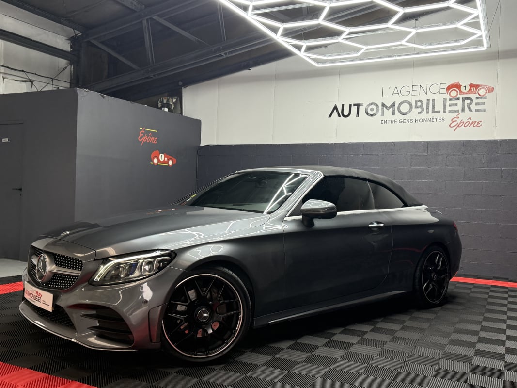 Mercedes-Benz Classe C 220 d CABRIOLET AMG LINE 194 ch 9G-Tronic — 2