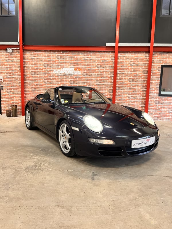 Porsche 911 Cabriolet PORSCHE 911 (997.1) CARRERA CABRIOLET – 3.6 325 CH – BOÎTE MANUELLE – HISTORIQUE COMPLET – GARANTIE 12 MOIS