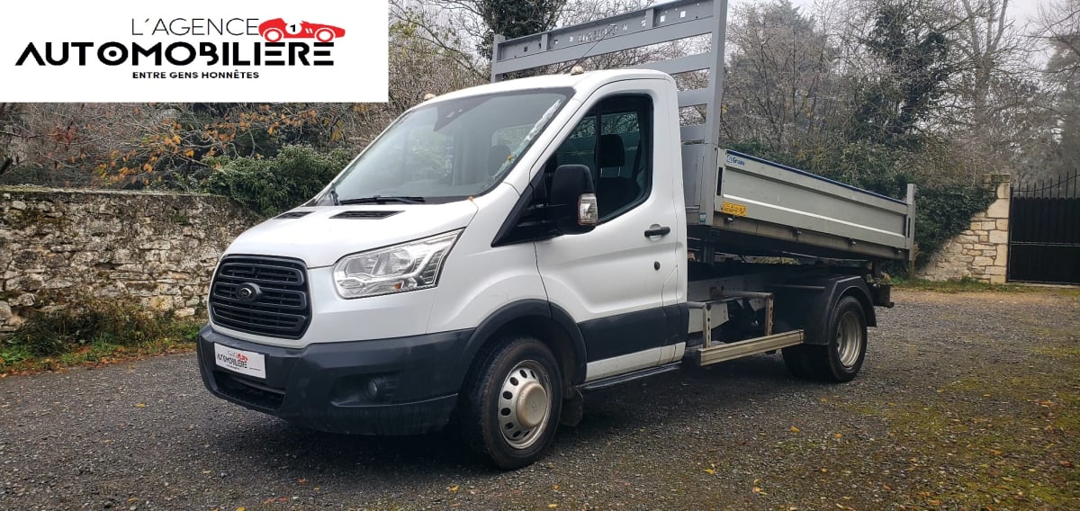 Ford Transit IV 350 L2 Trend 2.0 TDCI 130 Benne Basculante 16300€ HT — 1