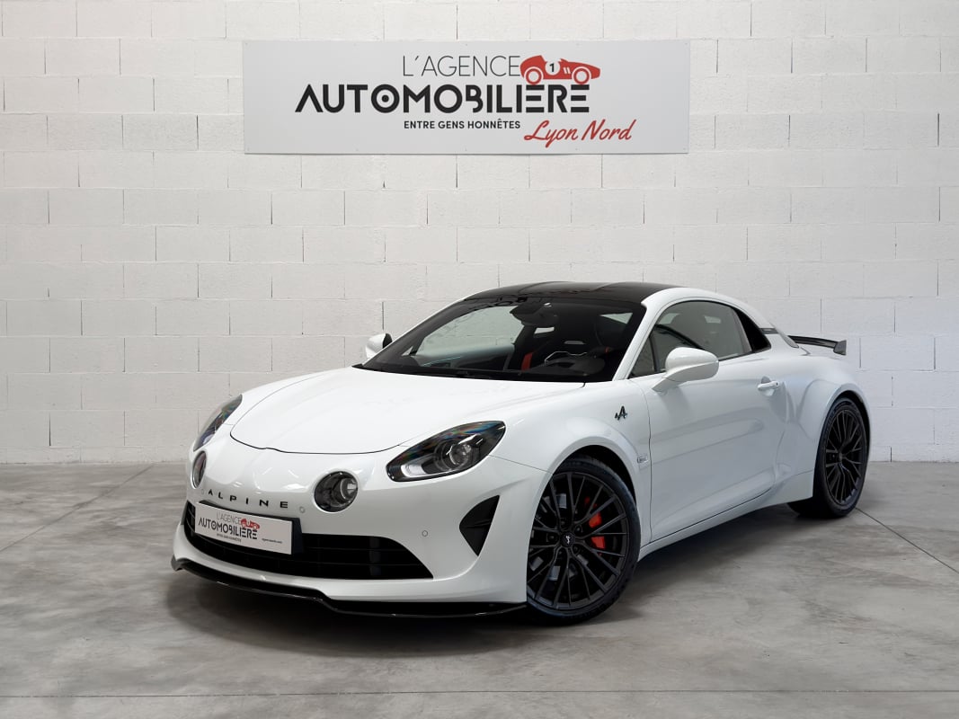 Alpine A110 S 1.8T 300 Aéro Kit - 15K€ D'options / Pack Microfibre Toit carbone Caméra Rangement Carplay 4 Pneus Neufs