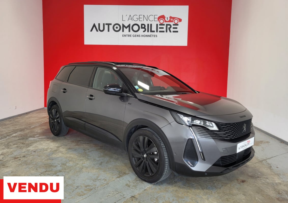 Peugeot 5008 PEUGEOT 5008 II (2) 1.5 BLUEHDI 130 GT EAT8 + TOIT OUVRANT & ATTELAGE — 1